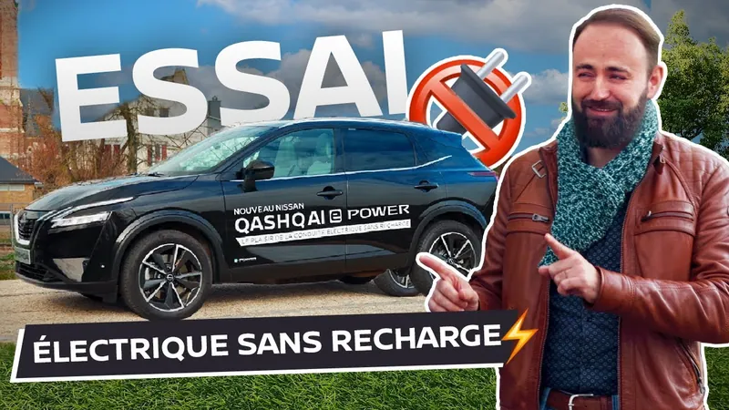 Miniature de l'essai vidéo du Nissan Qashqai e-Power pour le Groupe Espace 3